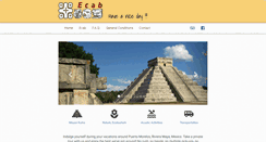 Desktop Screenshot of ecabexplorer.com